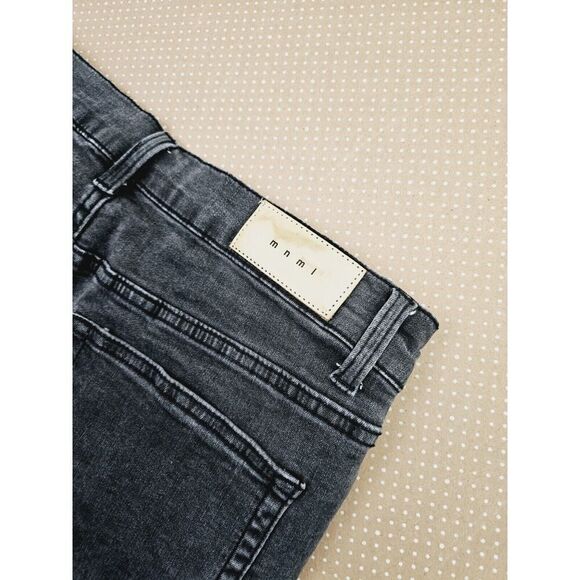 MNML Jeans Mens Size 34x32 Dark Gray Slim Fit Denim Casual - Picture 14 of 15